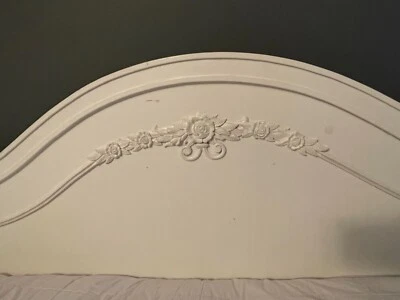 Потертый шикарный белый сани кровать включает матрас  - Изображение 1 из 4