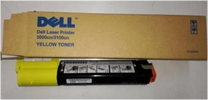 GENUINE BOXED DELL 3000CN 3010CN CT200574 P6731 YELLOW TONER PRINTER CARTRIDGE - Picture 1 of 1