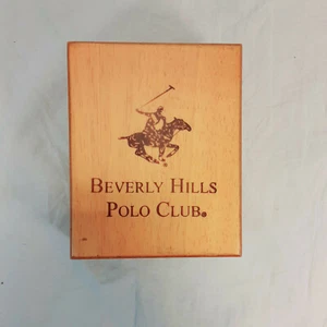 Beverly Hills Polo Club Men's Bifold Black Smooth Leather Wallet in Box - Picture 1 of 7
