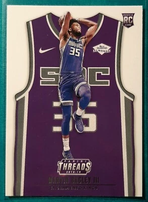 2018-19 PANINI THREADS MARVIN BAGLEY III ROOKIE #144 SACRAMENTO  KINGS RC - Image 1 of 2