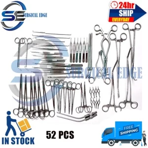 52 Pieces Vascular Surgery Set Surgical Medical Instruments Top Quality - Picture 1 of 4