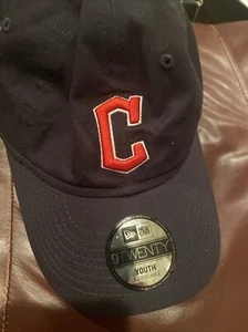 Cleveland Indians New Era 9Twenty Strapback Adjustable Hat Cap Guardians Ohio - Picture 1 of 4