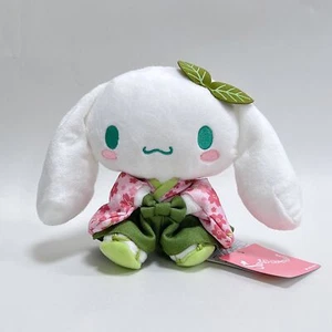 Cinnamoroll Stuffed Toy S (Sakura Matcha Kimono) Plush Doll Sanrio Japan New - Picture 1 of 5