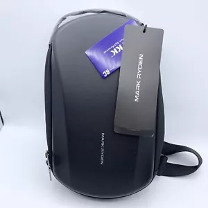 NWT MARK RYDEN Crossbody Shoulder Bag Backpack USB Charging Port NEW Black - Picture 1 of 12