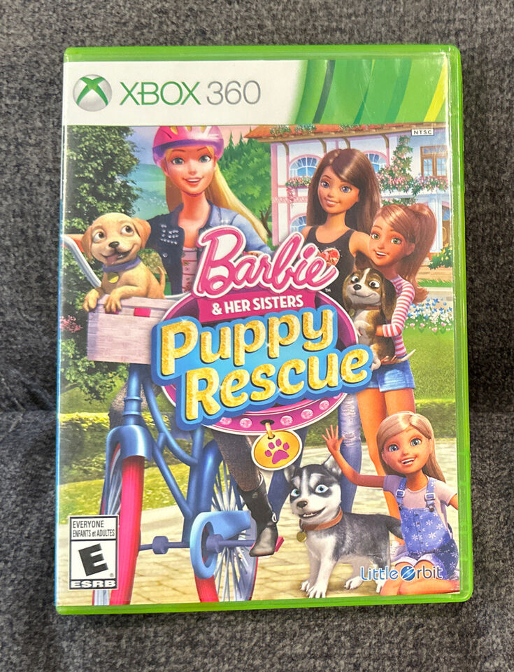 Barbie & Her Sisters Puppy Rescue - Jogo Para X box 360 (LT 3.0