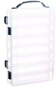 MEIHO Reversible 165 Clear (3790) Fishing Storage Case Box 275 x 187 x 50 mm - Picture 1 of 2