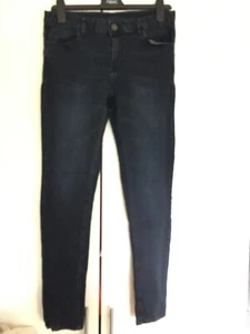 HANGTEN SKINNY FIT Ladies Dark Blue Stretch Jeans. Size Small. - Picture 1 of 3