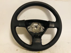 VW Polo 9N3 (Bj.05-09) Lederlenkrad Lenkrad / Neu Bezogen - Bild 1 von 6