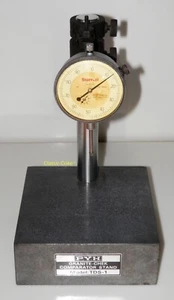 🇺🇸 PYH TDS–1 Granite Chek Stand ➕ Starrett 655–341 0–1" Dial Indicator ⭐⭐⭐⭐⭐ - Picture 1 of 12