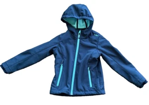 CMP Outdoor Adventure Hooded Jacket Size 128 Age 7-8 Years (water & Wind proof) - Picture 1 of 9