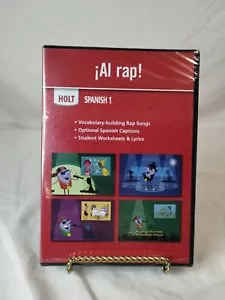 Al rap! Holt Spanish 1 Vocabulary Building Rap Songs DVD New - Picture 1 of 2