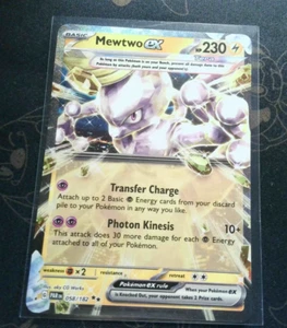 Mewtwo ex 058/182 Sv04: Paradox Rift Holo - Picture 1 of 2