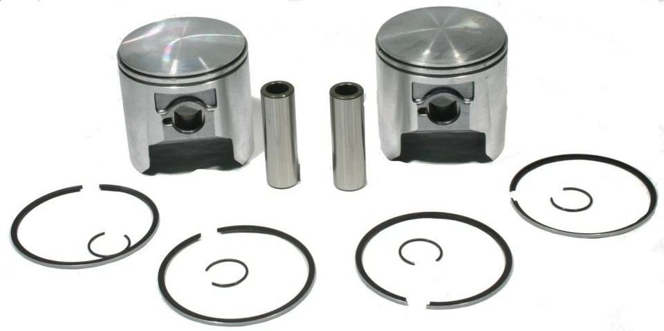 Moto-Ski Mirage I, II, IIE, III, 377 cc, 1980-1985, Std Bore Pistons - Pair - Image 1 of 1