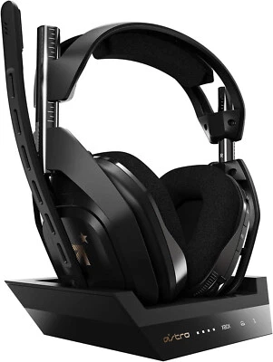 LOGITECH ASTRO A50 Wireless Gaming- Headset + Ladestation, 4. Gen. PC-XBOX - Bild 1 von 4