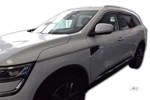 Deflectores de viento para Renault Koleos Mk2 2017-Up juego de 4 puertas tintado Heko - Imagen 1 de 9