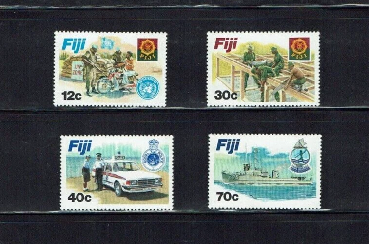 Fiji: 1982, Fuerzas Disciplinadas, Juego MNH. Foto 1 de 1