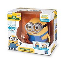 Minions Minion Bob Interacts with teddy bear 8 inches Deluxe Talking figure