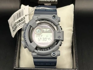 Reloj solar resistente Casio G-Shock Frogman GF-8250ER-2 gris/azul como nuevo - Imagen 1 de 14