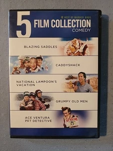 Blazing Saddles /Caddyshack/Vacation/Grumpy Old Men /Ace Ventura (DVD) 5 Discs - Picture 1 of 3