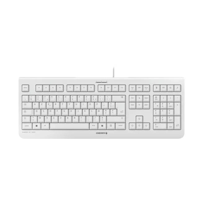 Cherry KC 1000 (blanc) - Clavier filaire À Technologie LPK (azerty Français)
