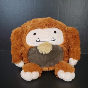 Squishable Plush Bigfoot 7" Sasquatch Yeti Caveman Chubby Round Stuffed Animal - Picture 1 of 10