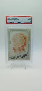 2018 Topps Allen & Ginter Cryptocurrency #83 PSA 9 MINT - Picture 1 of 2