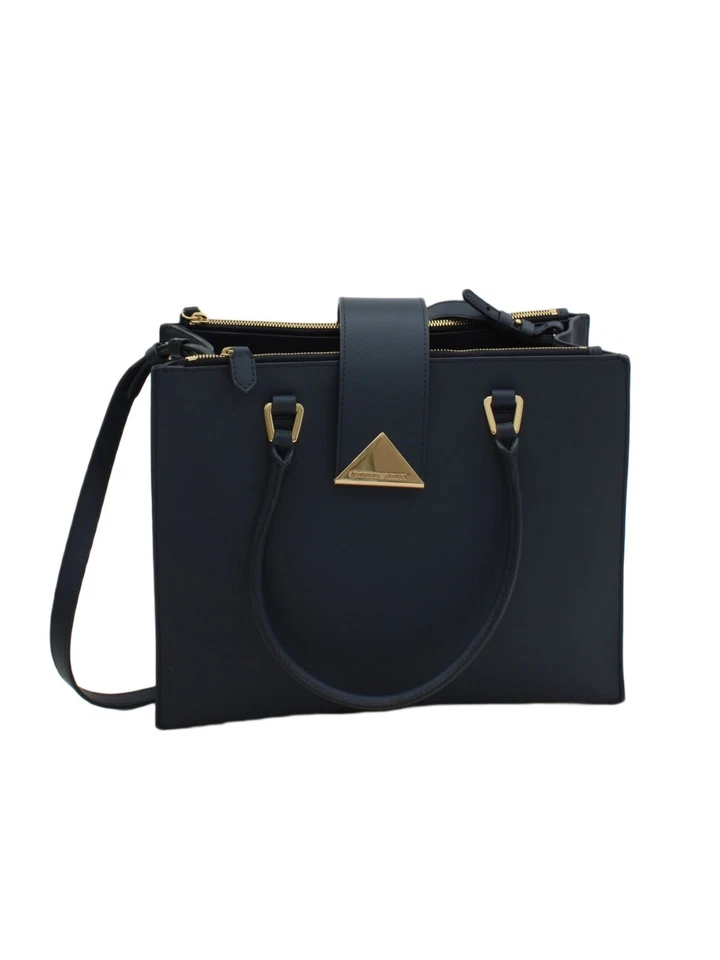 Emporio Armani Women's Bag Blue 100% Other Shoulder Bag - Image 1 of 4