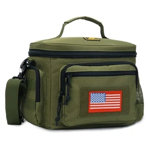 Lunch Box for Men, Tactical Lunch Bag MOLLE Webbing Leakproof Insulated Large... - Picture 1 of 7