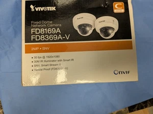 Vivotek FD8169A Telecamera di rete a cupola fissa, nuova-scatola aperta. Spedizione gratuita. - Foto 1 di 5