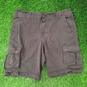 Vintage Red-Head Utility Cargo Shorts 36x10 Brown Y2K - Picture 1 of 19