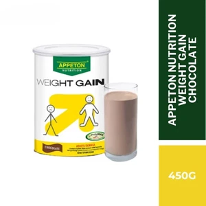 1 Tin X APPETON Weight Gain for Adult - Chocolate 450g - Picture 1 of 1