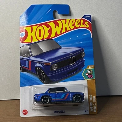 Hot Wheels 2025 Case P Mainline ' BMW 2002 - Int. Protector sin tarjeta Foto 1 de 3