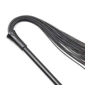 Silicone Whip Racing Riding Crop Party Queen Black Horse Riding Whip - Picture 1 of 6