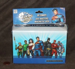 New, DC Comics DICE MASTERS Magnetic Box with Inserts: NECA Wizkids - Picture 1 of 4