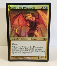 Numot, the Devastator Foil Planar Chaos MTG Magic The Gathering Jeskai Dragon LP