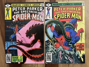 SPECTACULAR SPIDER-MAN #32-#33-TWO BOOK SET-LOT-1ST APPEARANCE MARCY KANE 9.2 - Bild 1 von 2