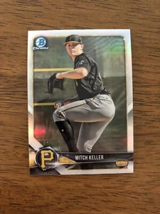 Bowman Draft 2018 rifrattore cromato #BDC-86 Mitch Keller - Foto 1 di 2