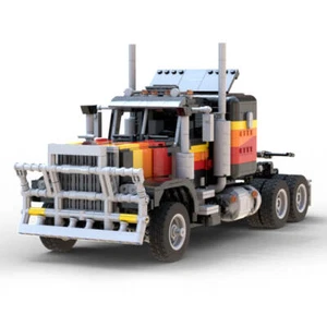 New Tech Semi-trailer Truck 1608 Pieces MOC-138757 Building Blocks Toys Set - Picture 1 of 4