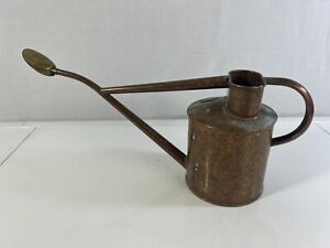 Vintage HAWS GENUINE Large Copper Watering Can Made In England