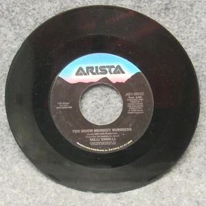 45 RPM 7" Record Milli Vanilli Baby Don't Forget My Number Arista AS1-9832 - Picture 1 of 3