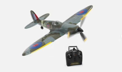 ✈️ RC Flugzeug Spitfire Style 2.4GHz 4-Kanal Stabilisierungssystem 🎮 Kunstflug - Bild 1 von 4