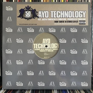 50 CENT - AYO TECHNOLOGY (12") 2007!! RARE!! JUSTIN TIMBERLAKE + TIMBALAND!!! - Picture 1 of 1