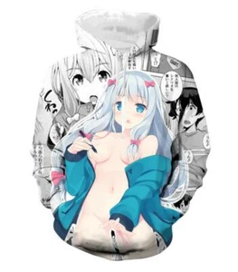 Eromanga Sensei Anime Kapuzen Sweatshirt Kapuzenpulli Hoodie Pullover Pulli - Picture 1 of 2