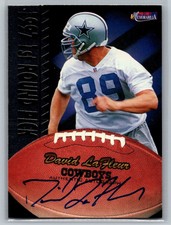 1997  Pro Line Memorabilia #NNO David LaFleur Rookie Auto