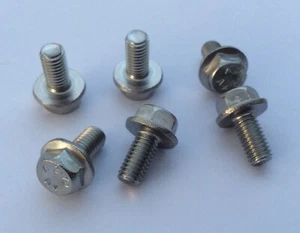 Rover 200 & 25 Front Brake Disc Shield Bolt Set Stainless All Models FS105107 - Picture 1 of 3