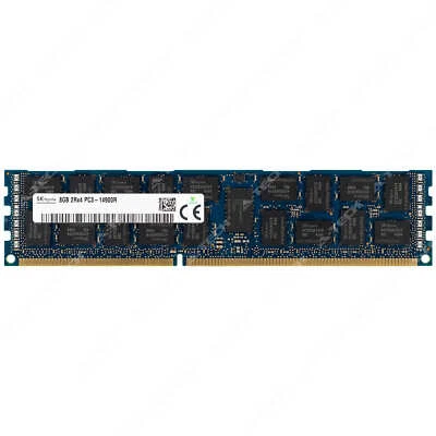 Hynix 8GB DDR3-1866 RDIMM HMT31GR7EFR4C-RD Server Memory RAM - Image 1 of 2
