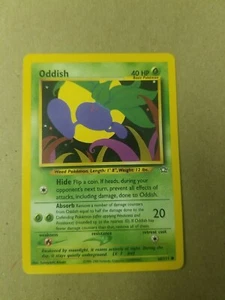 ODDISH 68/111 - Neo Genesis Set - VINTAGE WOTC POKEMON CARD - UNLIMITED - NM/LP - Picture 1 of 2