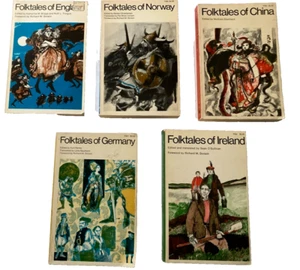 RARE Folktales of the World 5 Volume Set Vintage Softcover Mythology - Imagen 1 de 8