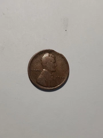 1920 P Die Clip Error Lincoln Wheat Cent #7Bzl Cover