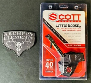Scott Archery Little Goose Buckle Strap Trigger Release Black New - Picture 1 of 2
